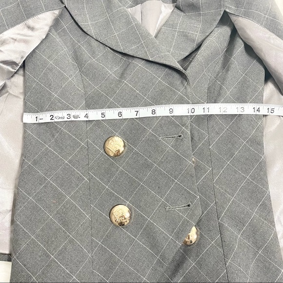 Gray Blazer Cape/Jacket - Picture 3 of 4